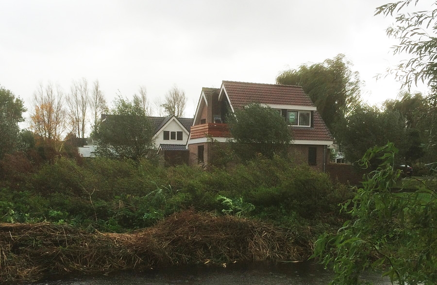 Dakopbouw met dakterras in Langedijk